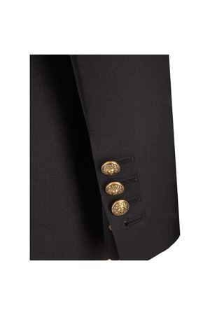 Black virgin wool double-breasted blazer GOLDEN GOOSE | GWP00829P00152190100